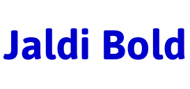 Jaldi Bold 字体